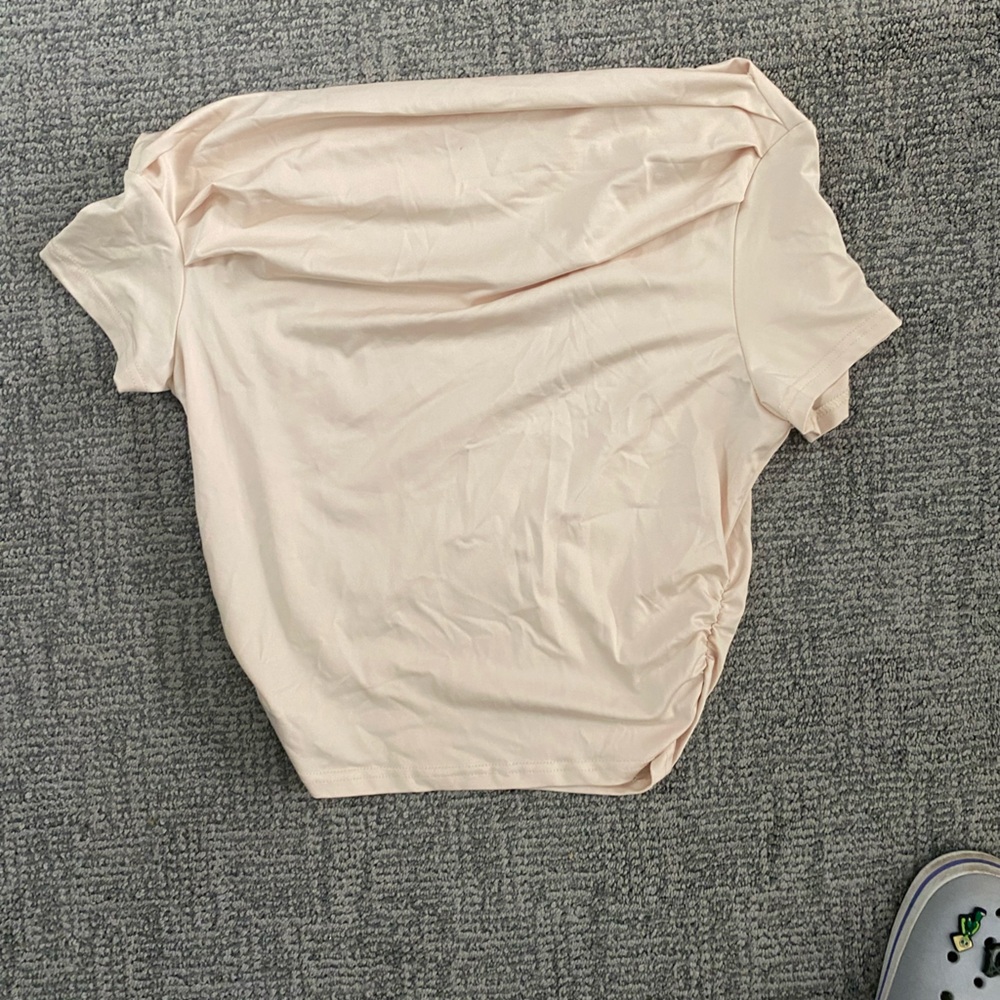 Cowl Neck Crop Top